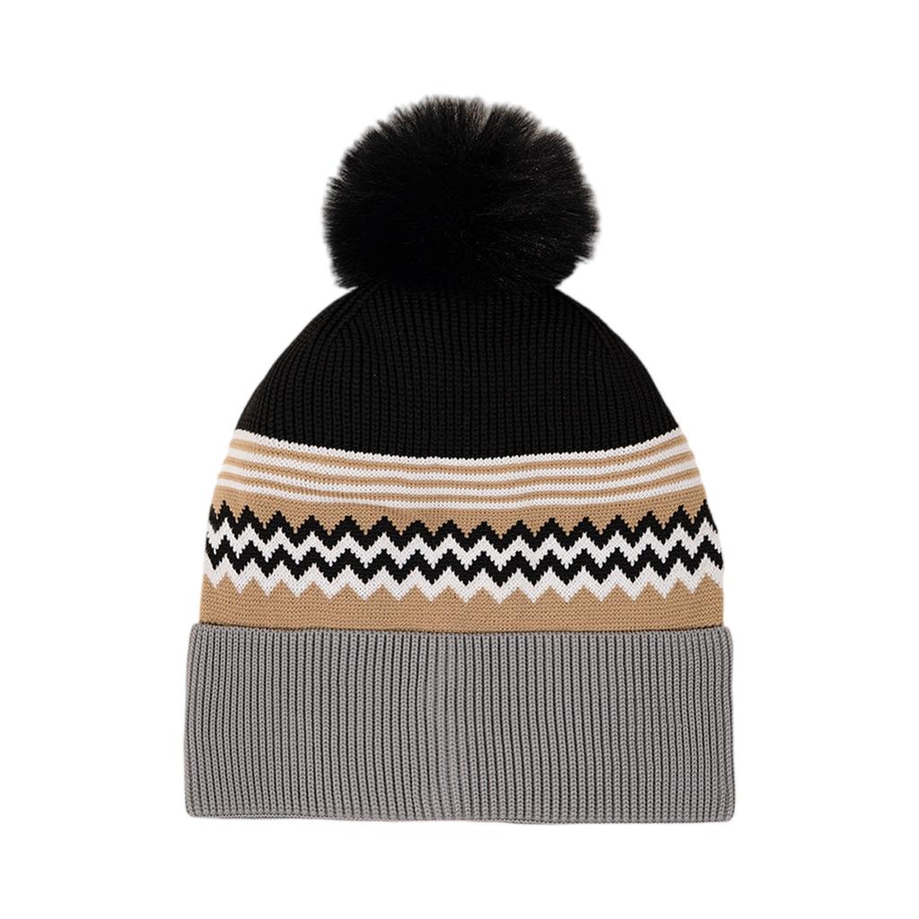 Men's And Women's Wool Ball Knitted Hat Big Head Circumference Cold Hat Men's Lazy Style