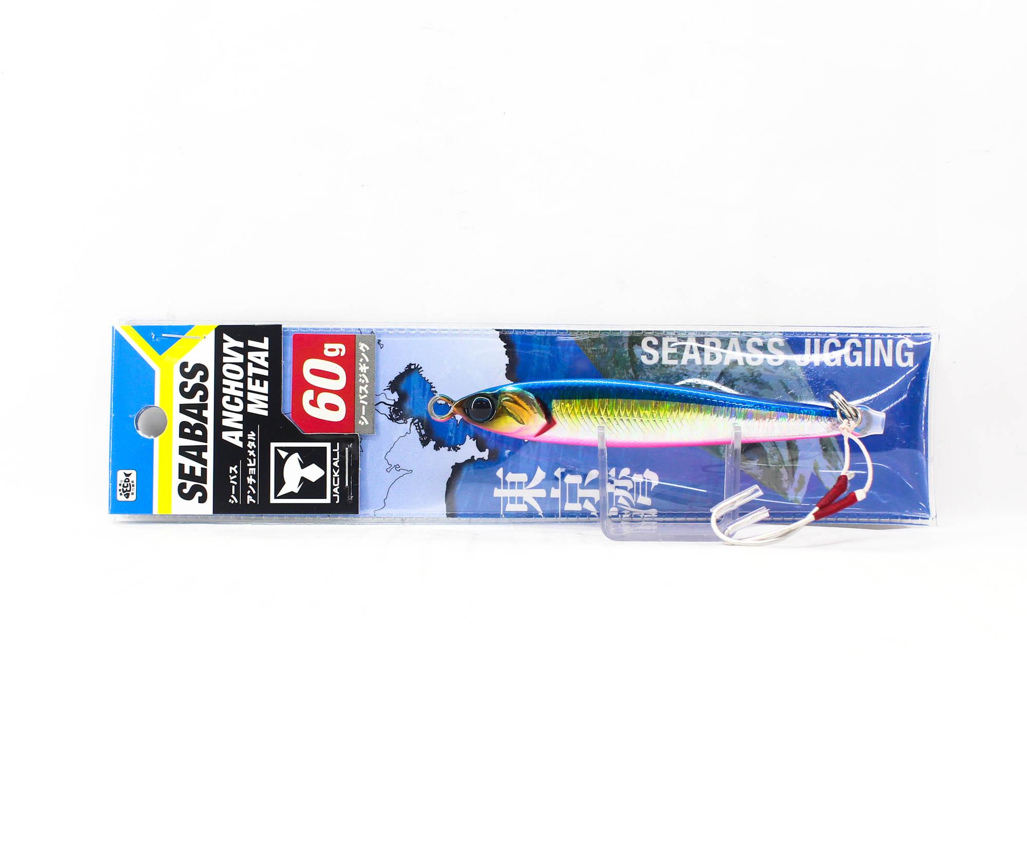 

Jackall Metal Jig Seabass Anchovy Metal 60 грамм Синий Розовый (0819)