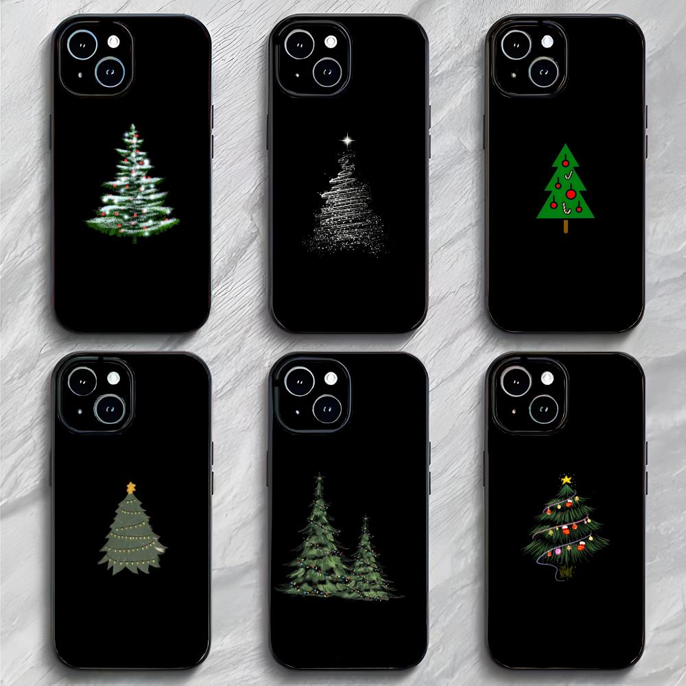Christmas tree Art Phone Case Phone Case Soft Packaging Lightweight For iPhone17 16 15 14 13ProMax