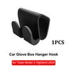 Gancho para guantera de Tesla Model 3 Highland 2024 Model Y, soporte multifuncional para equipaje, clip para colgar, accesorios para el nuevo Model3