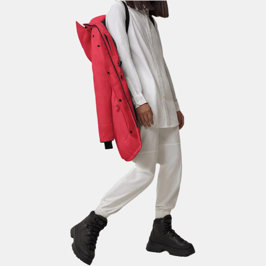 Canada Goose Trillium Series Windproof Waterproof Warm Hooded Zippered Fitted Waist Long Sleeve Long Down Jacket Parka Women Outerwear 6660W28