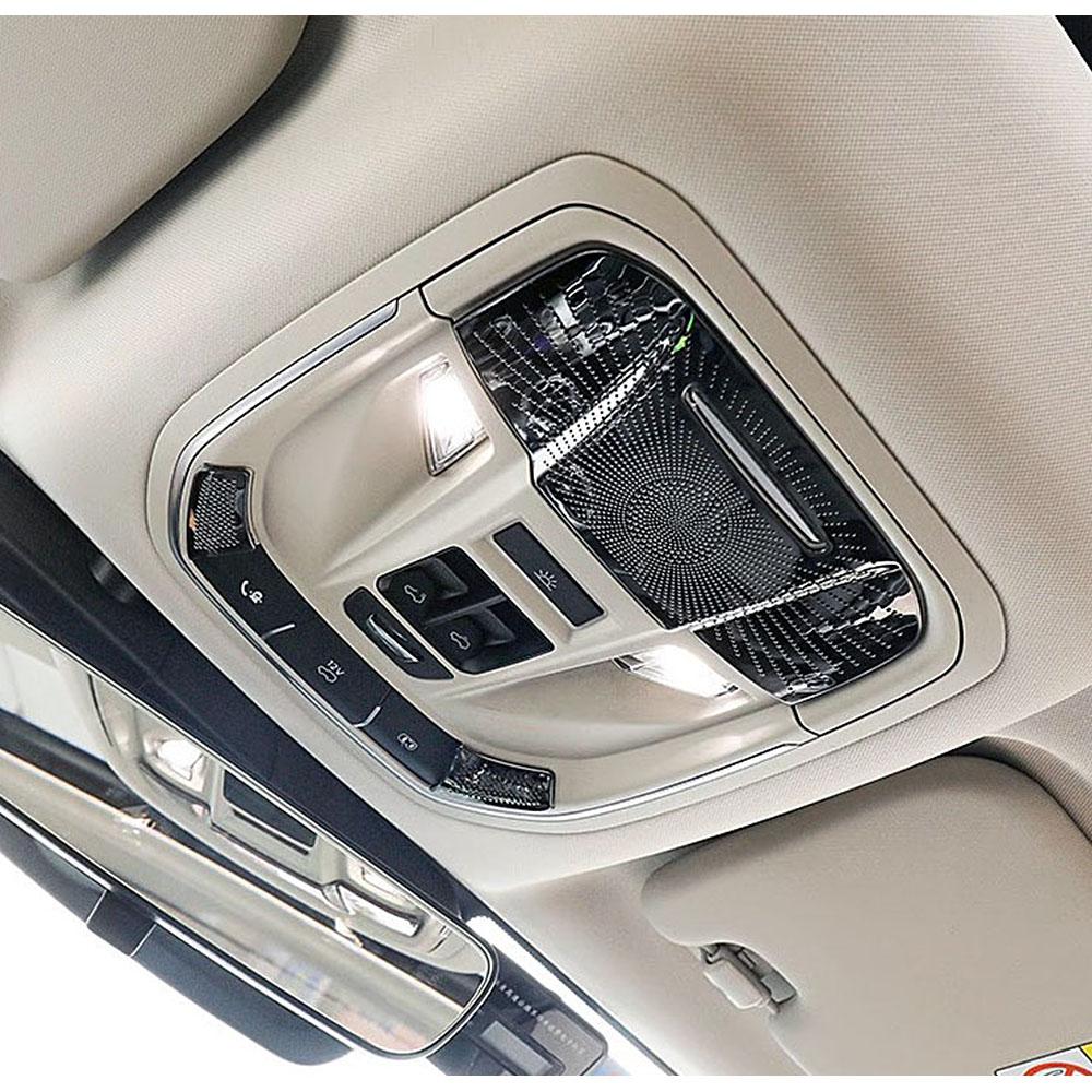 For GWM Tank 300 2024 2024 Reading Light Speaker Audio Loudspeaker Cover Trim Interior Accessories Black Stainless Steel Cap