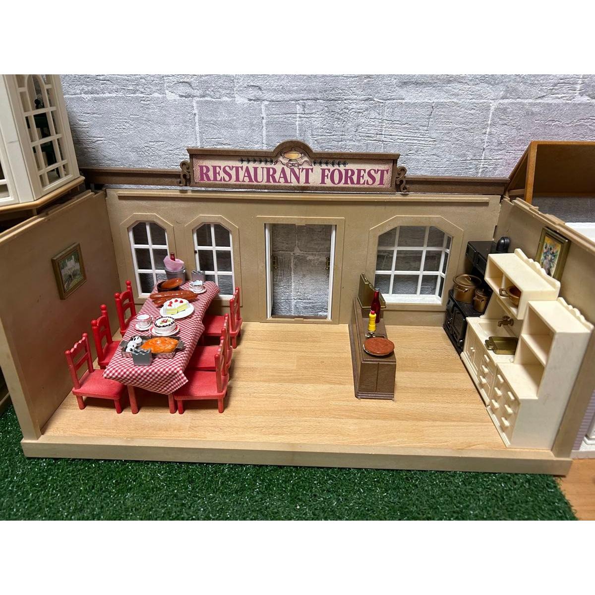 Used Limited price reduction Sylvanian Families Forest Restaurant Rare Super Rare Discontinued Product