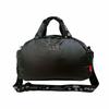 Rootote Snoopy Embroidered Fluffy Mini Boston Bag with Shoulder Strap, 2-Way IP Deli Padded, Peanuts-0S 8455 (01 Shiny Black)