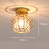 Crystal Ceiling Light Close to Fixture Lamp Shade Lighting Cover for Aisle Room Entryway