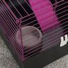 Chinchillas Small Rabbit Guinea Pig Small Animal Cage, Pet Playhouse, with Platform, Ramp, 71 X 46 X 47cm