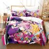 Cupid Parasite Bedding Set Includes Duvet Cover 2 Pillowcases Colorful Otome Visual Novel Lynette & Parasite Bedroom Decor Game