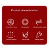 Professional Aluminum Alloy Solder Sucker Powerful Desoldering Pump for Electronics Repair PCB Welding Tool Silicon Nozzle Mass Air Flow 3