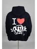 Synaworld Unisex Trendy Hip Hop Letter Print Fleece Hoodie - Casual Loose Fit for Men and Women