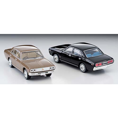 Tomica Limited Vintage Neo 1/64 Scale LV-N205b Nissan Cedric 2000GL (1971 Model, Black) - Finished Product