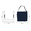 Foldable Camping Chair Beach Portable Multipurpose Oxford Floor with Back Support Padded