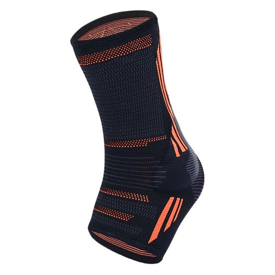 

1 PC Compression Sports Ankle Brace Silicone Padded Protect Heel Ankle Support Basketball Football Ankle Protector L помаранчевий