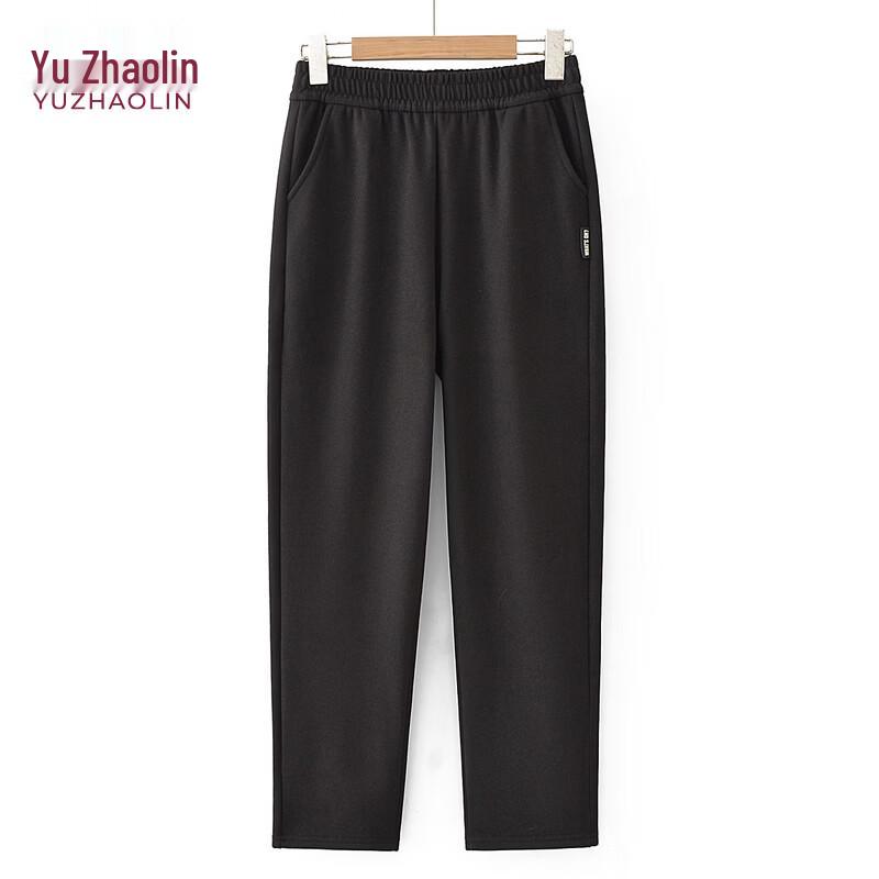 YUZHAOLIN Women s Fleece-Lined Straight-Leg Mom Pants 6XL