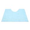 25 Pcs Disposable Toilet Mat Training Floor Mat Non-slip U-shaped Contour Incontinence Pads Toilet Training Rug