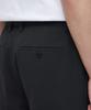 Musinsa Standard Lightweight Tapered Hidden Banding Crop Slacks [Dark Gray]