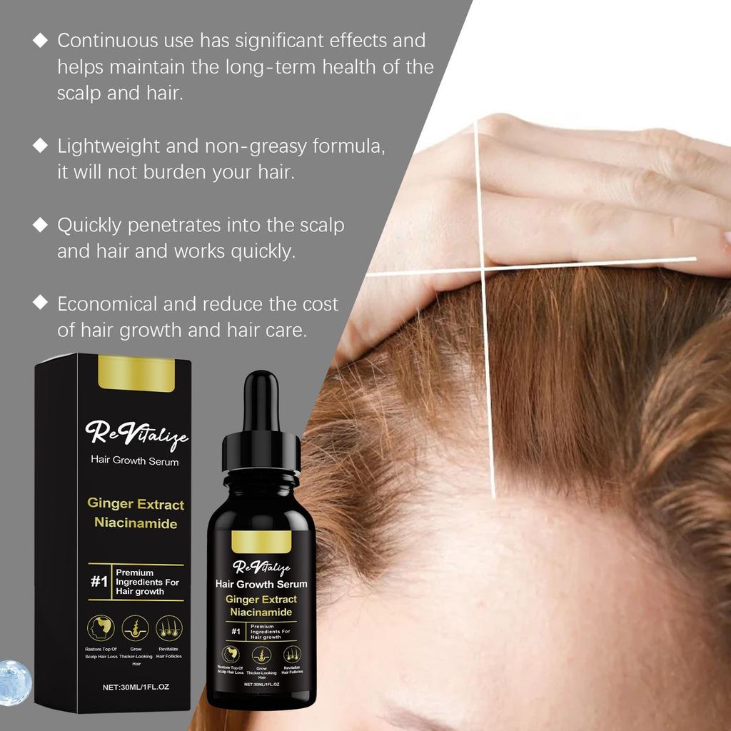 Hair Growth Serum Hydrates And Moisturizes Hair With Soft, Shiny And Hair Care Serum 30ml