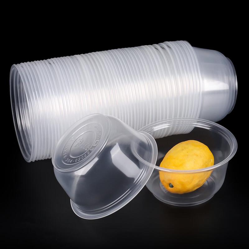 ZISIZ Disposable Food-Grade Plastic Bowl