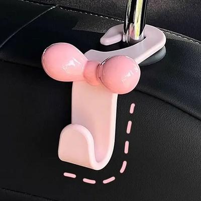 Car Interior Storage Organizer Hooks Car Hook Interior Car Hook Car Seat Back Hook Accessory Organizer PVC Material