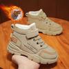Boys' Shoes Winter Children's Fleece Thickened Warm Snow Boots Middle Older Children's Girls Cold Cotton Sports Winter Shoes
