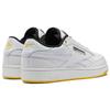 Jurassic Park x Reebok Club C Revenge "Biosyn Genetics" Low Top Skate Shoes White Yellow Unisex HQ6205