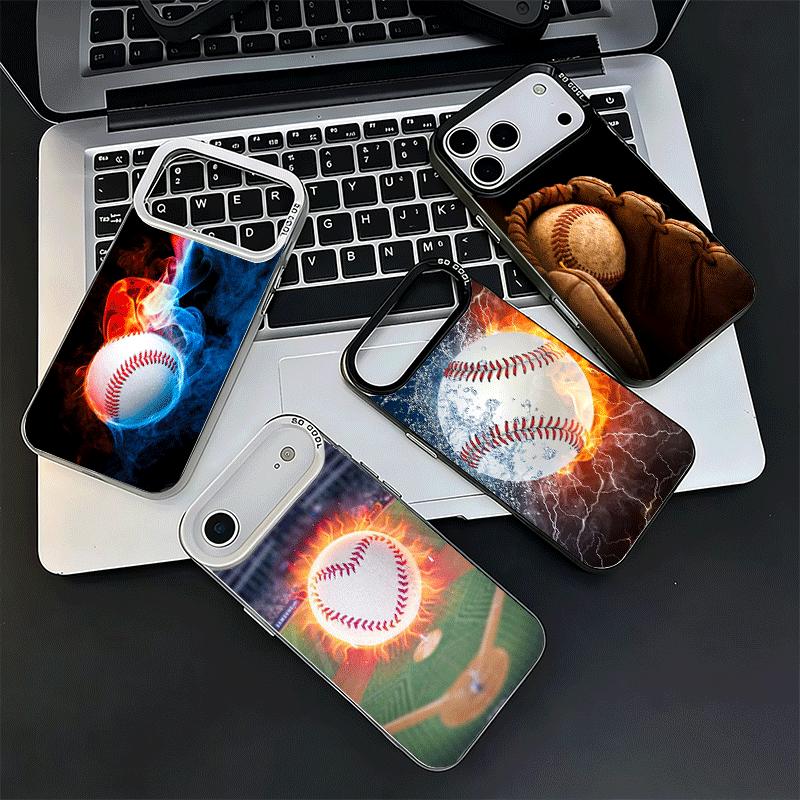 Baseball Sport Shockproof Phone Case for iPhone 18 17 Air 16 16E 15 Pro Max 14 Plus 13 Mini 12 Back Cover Anti Fall Fundas