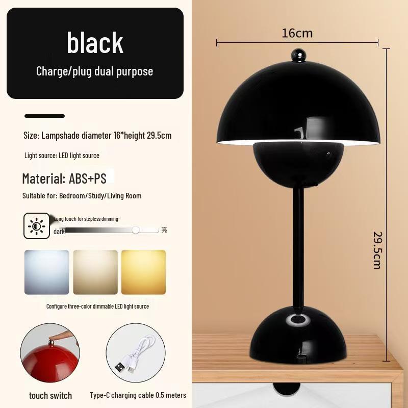 High-End LED Flower Bud Table Lamp for Bedroom & Living Room - Ideal for Wedding Gifts & Ambiance