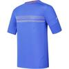 Fila Cycling Series Navy Color Block Versatile Comfortable Sports Casual Breathable Short Sleeve T-Shirt Men Tops Cloud-Dream-Blue A11M448101F-BU