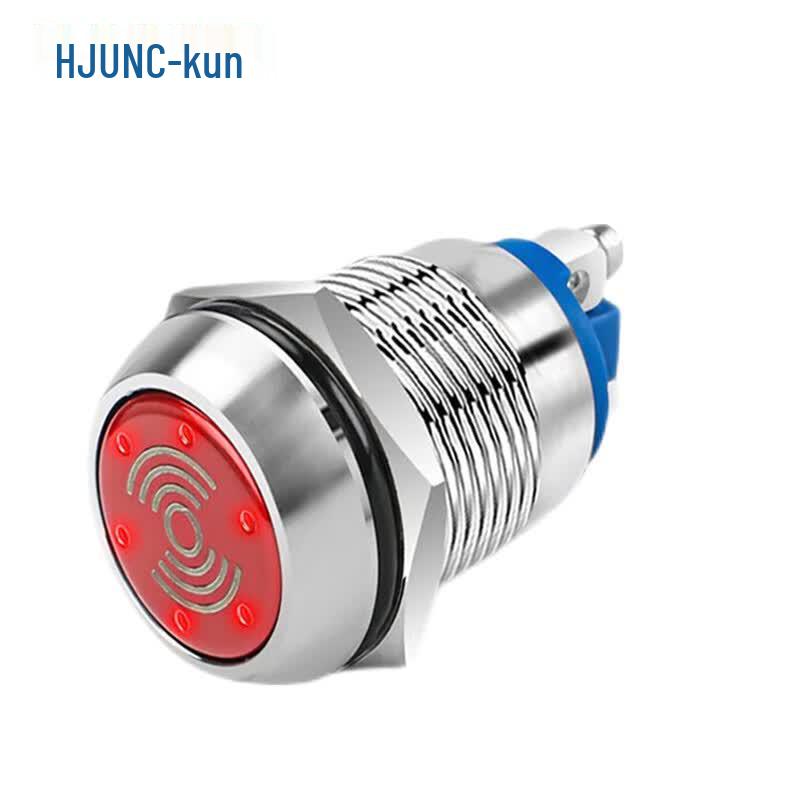 19mm Waterproof Stainless Steel LED Buzzer Alarm
