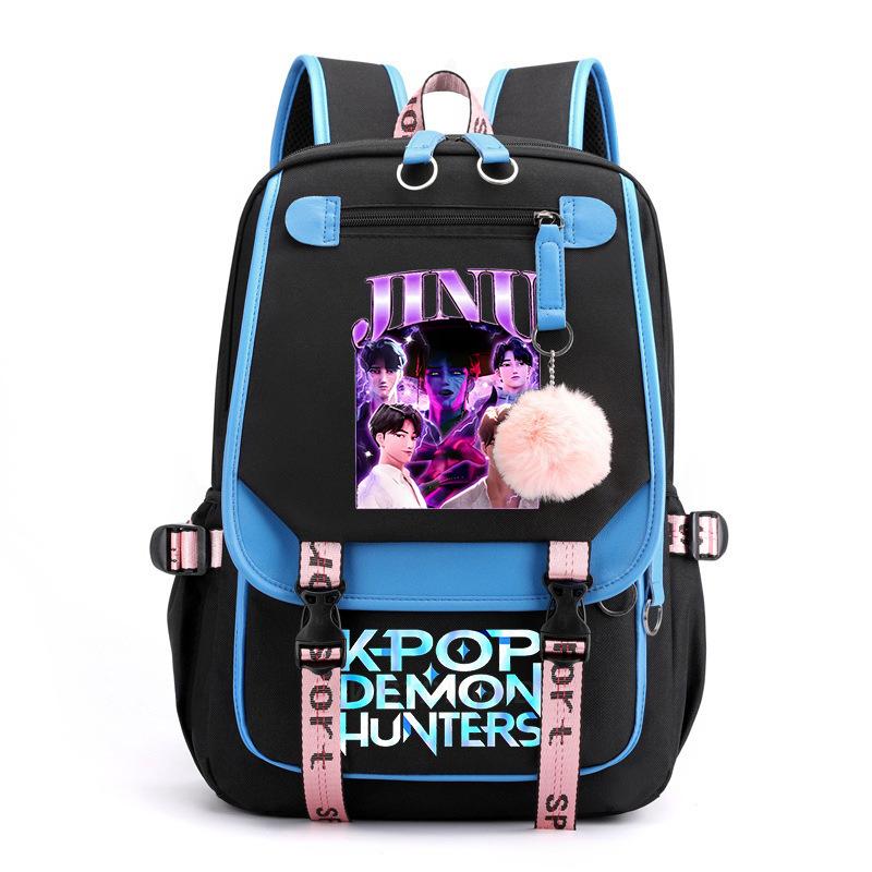 Witch Hunter Animation Cartoon Printed School Bag Large Capacity Junior High School Student Backpack