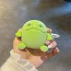 Cute flocking frog AirPods Pro Apple Bluetooth headset case 1/1/1/1st generation cartoon protective case