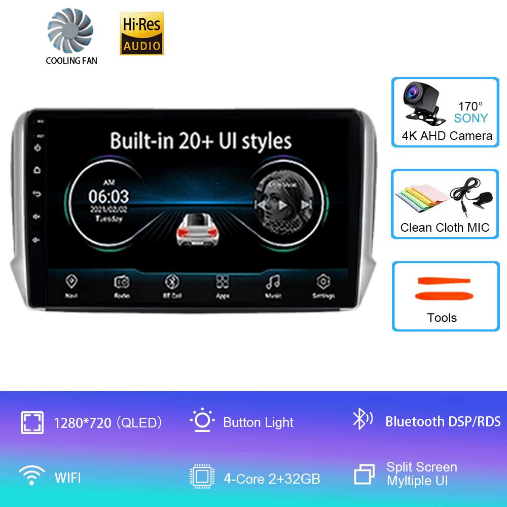 

Android 14 для Peugeot 2008 208 серии 2012 2013 2014 2015 - 2018 Мультимедиа Стерео Автомобильный GPS Плеер Навигация Радио Видео Плеер CHINA