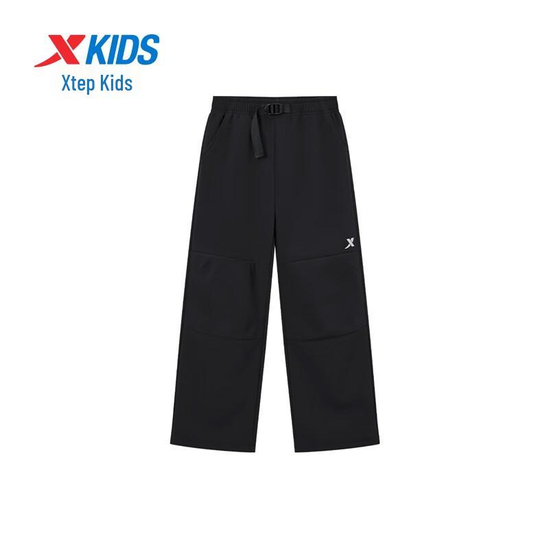 Xtep Kids' Outdoor Reflective Fleece Pants
