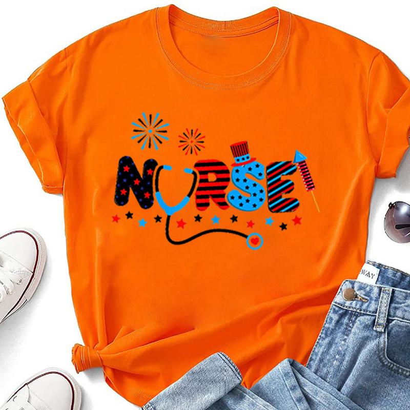 Ullzang Harajuku Nurses' Day T-Shirt für Frauen, lustiges Krankenschwester-T-Shirt