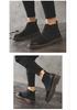Men's Korean Style Spring Leather Military Work Boots - High Top Casual Desert Short Boots