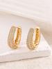 Boho High-end Zircon Decorative Earrings Suitable For Women To Wear Fashionable Zircon For Summer Travel