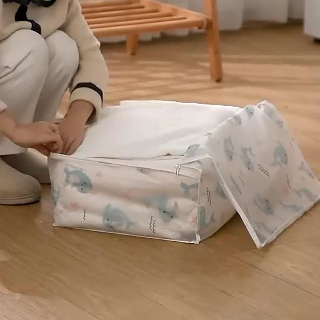 Buy Home Dustproof Storage Bag Foldable Large Capacity Clothes Quilt Storage Bag Moisture at