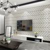 Tapet 3D Textură Catifea de Lux 1.2mm Nețesut Geometric, Decor Modern pentru Casă, Rulou Tapet pentru Renovare 0.53x9.5m