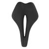 Bike Saddle Shock Absorption PU Leather Middle Hollow Breathable Lightweight Racing Cycling Saddle