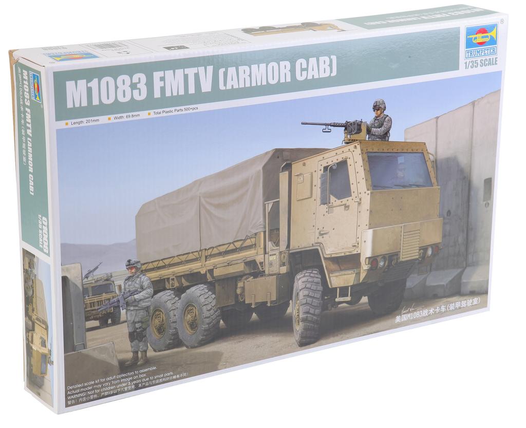 Trumpeter 1/35 scale US Army M1083MTV 6x6 General Purpose Truck "Armored Cabin