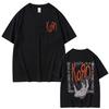 Summer Soft Cotton Casual Top, Vintage Alternative Metal Streetwear Unisex T Shirt Featuring Rock Band Korn The Nothing T Shirt