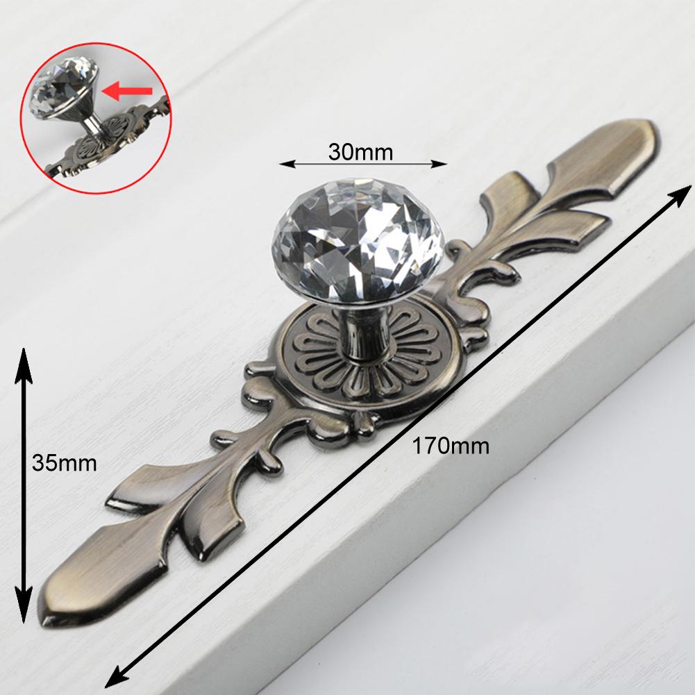 Gorgeous Clear For Crystal Knobs Perfect for Dressers and Cabinets