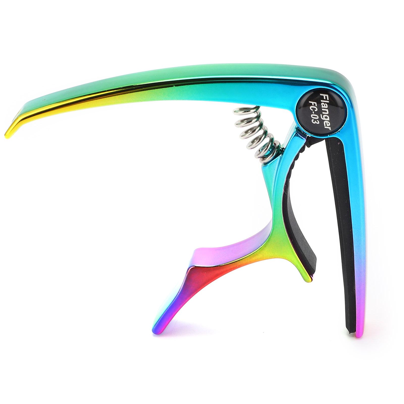 

Guitar Capo Electric Zinc Alloy Gorgeous Colors Folk Pop Acoustic Accessories FC03