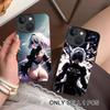 Anime Nier 2B Silicone Mobile Phone Case for iPhone 17 16 15 14 13 12 11 X XR XS Air Pro Max Plus Mini Colorful Cover