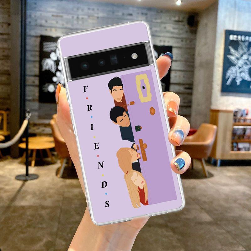 

Central Perk Coffee friends tv show Phone Case For Google Pixel 8 7 6 Pro Soft TPU Shell For Pixel 6A 5 4 5A 4A 3A XL 5G Cover Pixel 4A