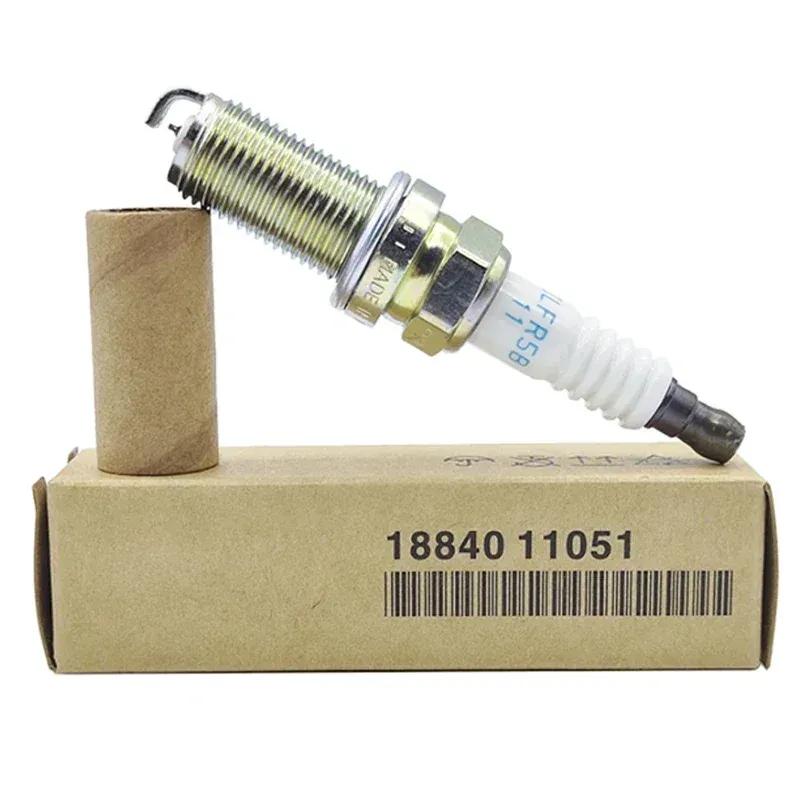 4/6pcs 18840-11051 ILFR5B11 Laser Iridium Spark Plug For HYUNDAI GENESIS SANTA FE KIA OPTIMA RONDO 1884011051 ILFR5B-11