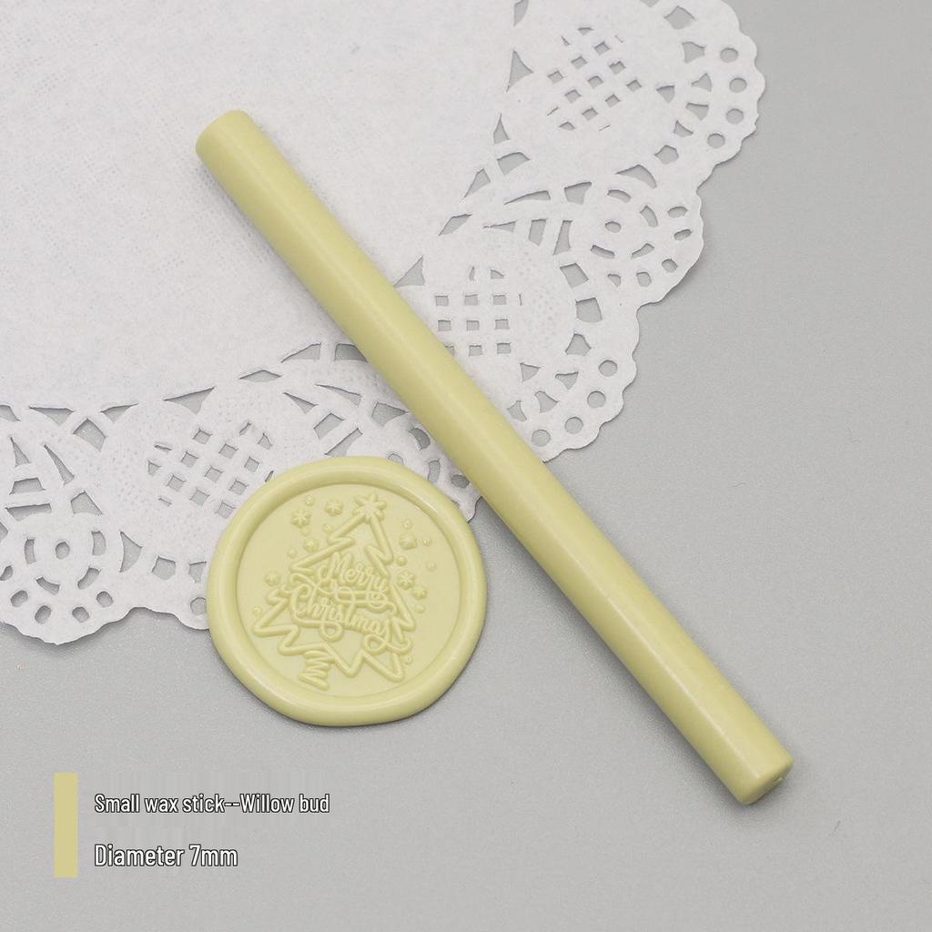 Bețișoare de Ceară de Sigiliu Mat Perlat, 125 Culori, 10x0.7cm, Compatibile cu Pistoale de Ceară, Culori Mixabile