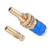 8mm Torch Hose Adapter Brass Connector Quick Coupler Fitting Kit for MIG TIG Welding