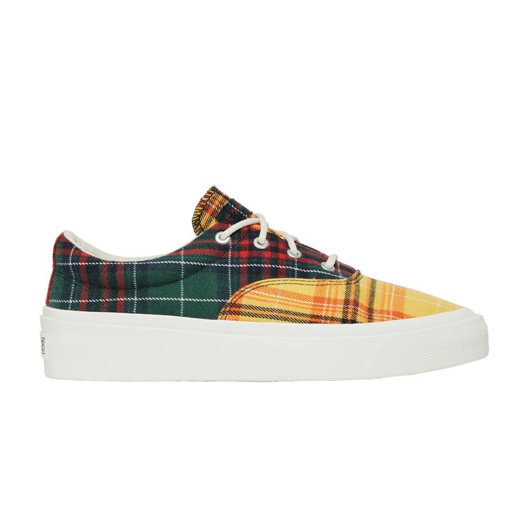 Converse Skid Grip Low  Twisted Plaid - Egret  37.5