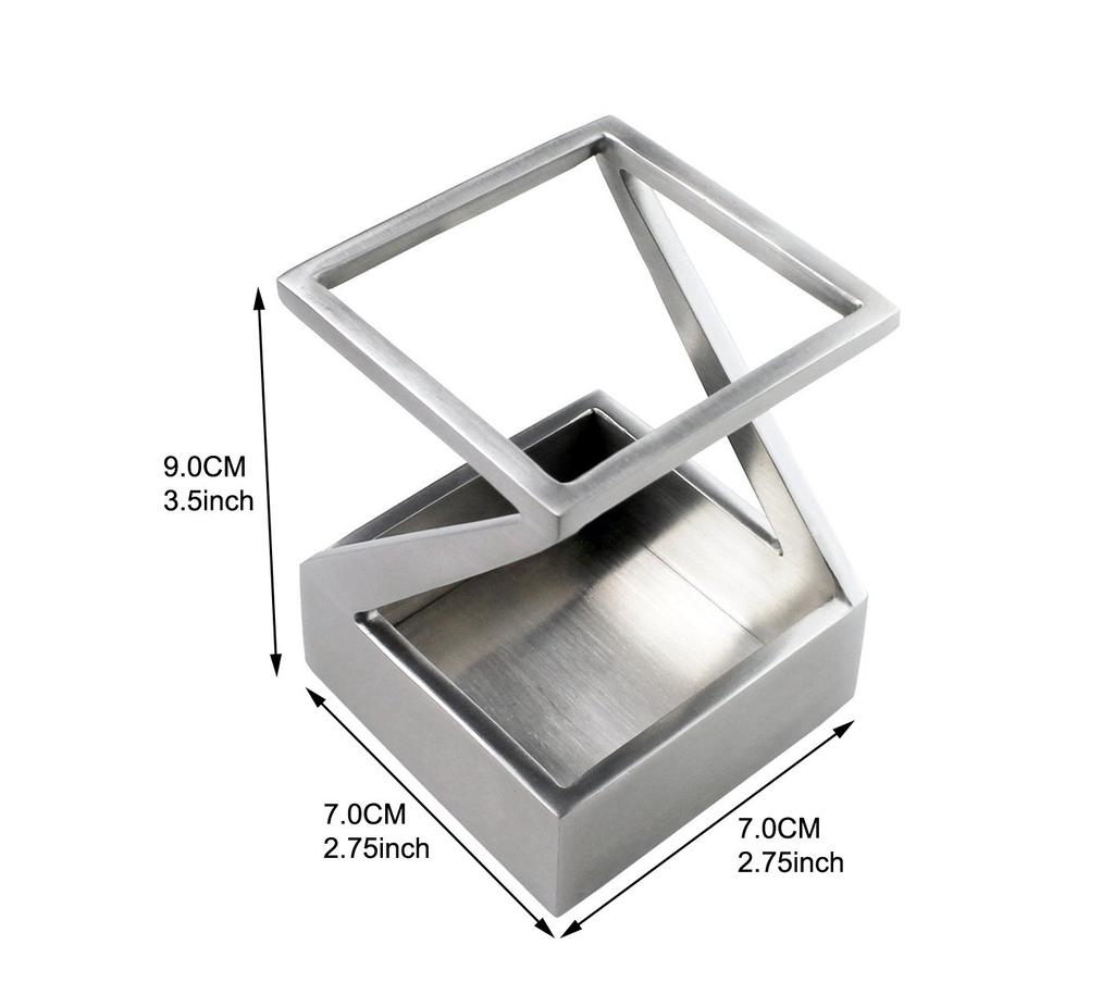 ArtsOnDesk Moderní držák na pera St203 Nerezová ocel Saténový povrch Patentovaný Držák na pera, tužky, tužky na stůl, Kancelářský - Stojan, Pouzdro, Podnos, Organizér, Dárek, Dárek.
