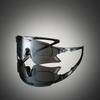 Oversized Sports Goggle Men  New Mirror Outdoor Anti-UV Cycling Sunglasses Women Trendy Windproof Protective Shades